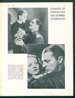 Cuando se enfrentan los grandes intérpretes