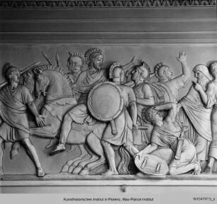 Stuckfries : Triumphzug der Judith