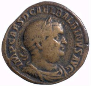 Münze, Sesterz, 238