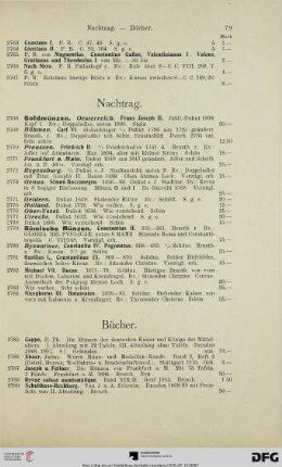 Bücher (Nr. 2785-2789)