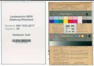Entnazifizierung Kurt Dielitzsch , geb. 28.07.1908 (Ingenieur)