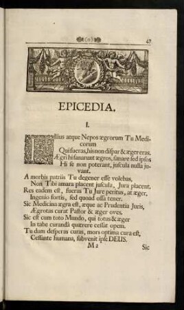 47-64, Epicedia.