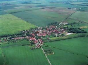 Dornheim. Stadtansicht. Luftaufnahme