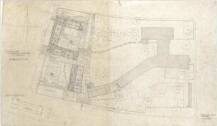 Gsaenger, Gustav; München, Fernpaßstr. 41; Hinterbärenbad- Schule mit Kindertagesstätte - 2. Bauteil (Grundriss EG)