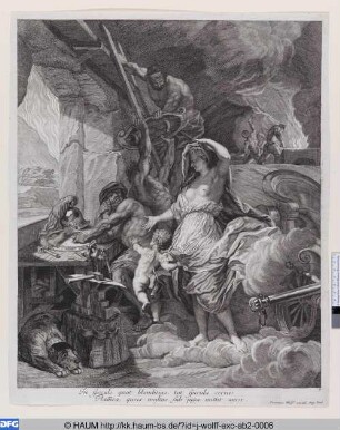 Venus in der Schmiede bei Vulcan