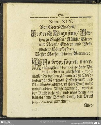 Num. XIX.