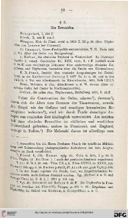 § 3: Die Brennöfen