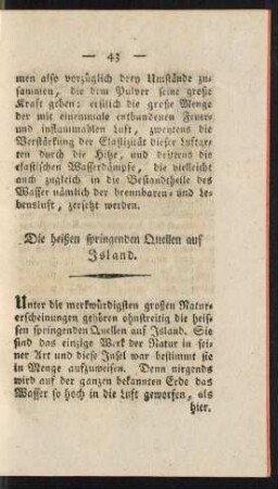 Die heißen springenden Quellen auf Island