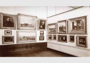 Blick in die Ausstellung der Nationalgalerie, Raum 21