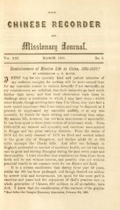 No. 3. March, 1890