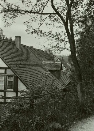 Oberschöna, Zeche Unverhofft Segen Gottes, Wäsche