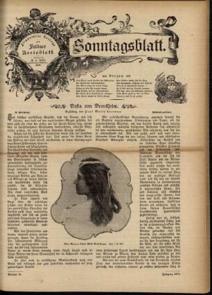 Ausgabe vom Sonntag, den 05. November 1899.