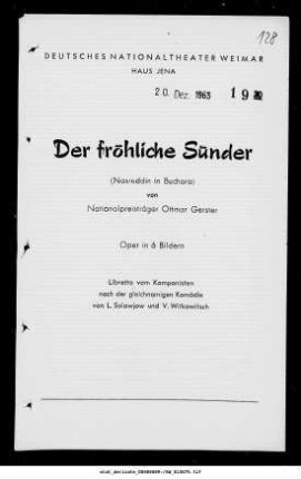 Der fröhliche Sünder