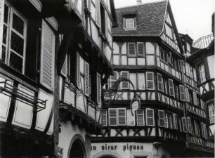 Fachwerkhäuser in der Schädelgasse, Colmar