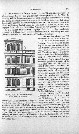Fig. 151. Facade des Handelministeriums