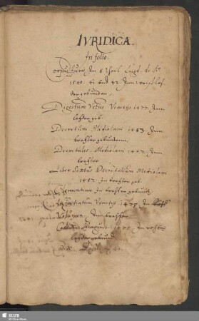 Bl. 31r-62v: Iuridica