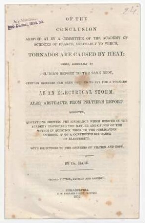 Tornados are caused by heat