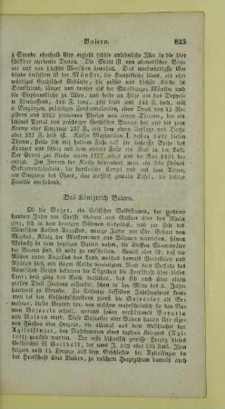 Das Königreich Baiern