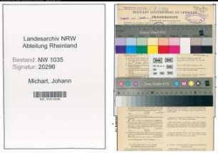 Entnazifizierung Johann Michart , geb. 13.12.1895 (Steiger)