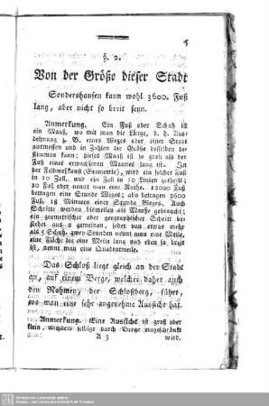 §. 2. Von der Größe dieser Stadt