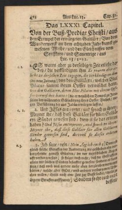 Das LXXXI. Capitel - XC. Capitel.