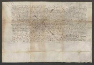 Schuldbrief des Bischofs Georg von Speyer gegenüber Zeisolf von Adelsheim über 1000 Gulden zu 4 Prozent.
