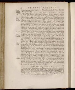 Et contre les Fidénates, les Sabins, les Véiens & les Vosques. - Gouvernement Républicain établi à Rome.