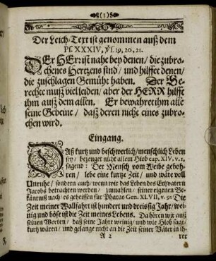 [Christlicher Leich-Sermon.]