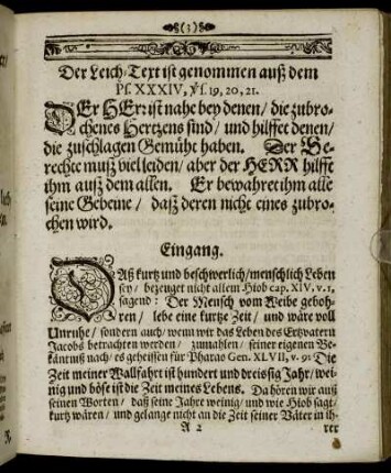 [Christlicher Leich-Sermon.]