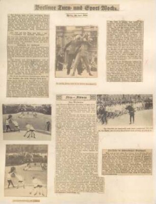 Album Erich Rahn; Turn- und Sportwoche 1924