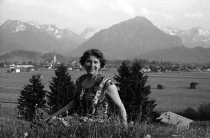 Oberstdorf: Gesamtansicht, Vordergrund Spitzli