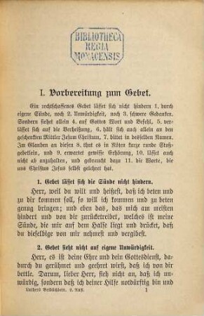 Betbüchlein des seligen Gottesmannes Martin Luther aus seinen eigenen geist-, trost- und lebensvollen Worten gezogen