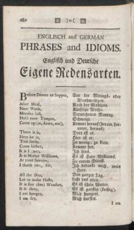 Englisch and German Phrases and Idioms. Englisch und Deutsche Eigene Redensarten