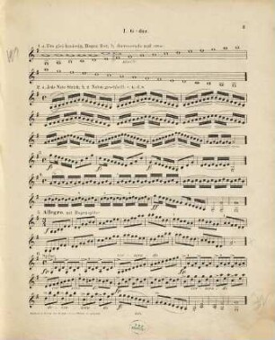 Praktische Violinschule, 3. G-Dur, e-Moll, D-Dur, h-Moll, F-Dur, d-Moll, B-Dur, g-Moll, Vorschlag, Doppelschlag