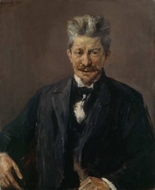 Bildnis des dänischen Literaturhistorikers Georg Morris Cohen Brandes (1842-1927)