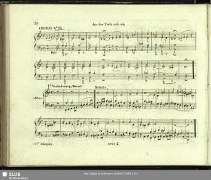 Choral No. 25: Aus der Tiefe rufe ich