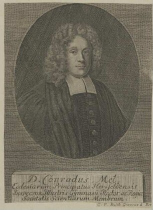 Bildnis des Conradus Mel