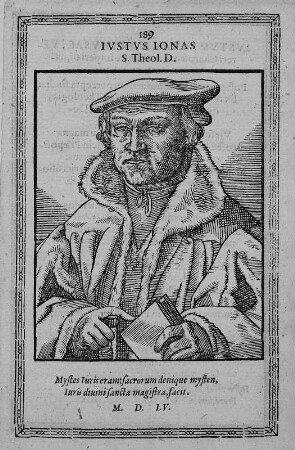Bildnis des Theologen Justus Jonas
