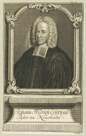 Bildnis des Johann Fridrich Osterwald