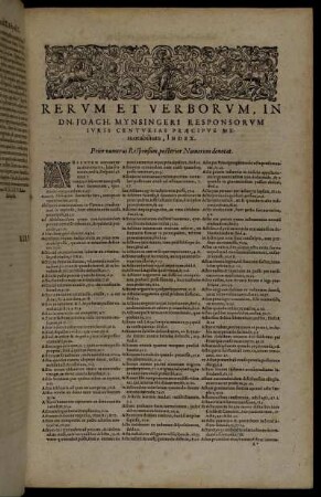 Rerum Et Verborum [...]