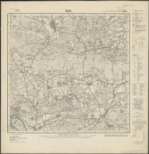 Meßtischblatt 1944 : Rulle, 1934 : Rulle. - Aufn. 1895, Nachtr. 1926, gedr. [19]34. - 1:25000. - [Berlin]: Reichsamt für Landesaufnahme, 1934. - 1 Kt.