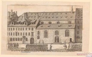 Die Kirche zu St. Salvator und die Reichspost