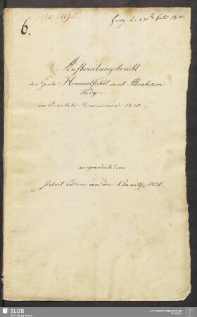 Aufbereitungsbericht der Grube Himmelfahrt samt Abraham Fudgr: - 18.6847 4.