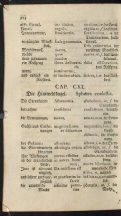 Cap. CXI. - Cap. CXX.