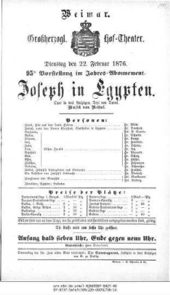 Joseph in Egypten