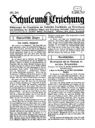 Das deutsche Schulgesetz