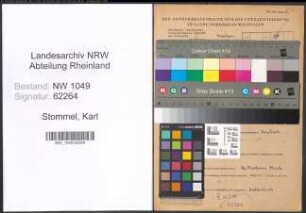 Entnazifizierung Karl Stommel , geb. 21.03.1896 (Landwirt)