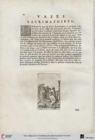 Vases lacrimatoires