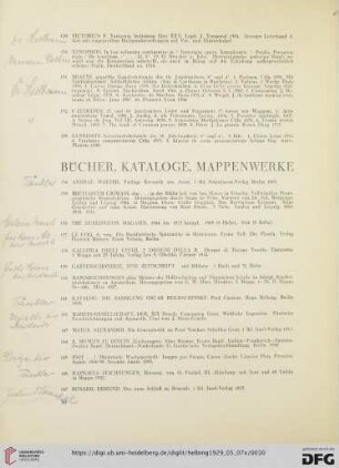 Bücher, Kataloge, Mappenwerke (Nr. 134-154)