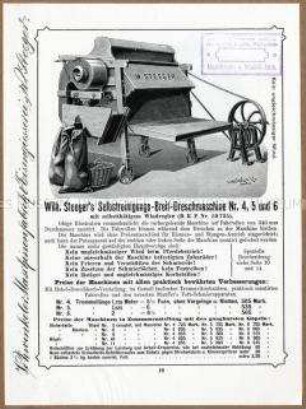 Breitdreschmaschine